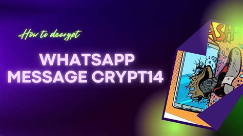 Type in the file extension below to learn about the file type and find the. . Whatsapp key extractor crypt14